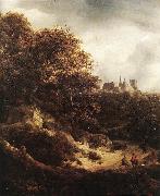 The Castle at Bentheim, Jacob van Ruisdael